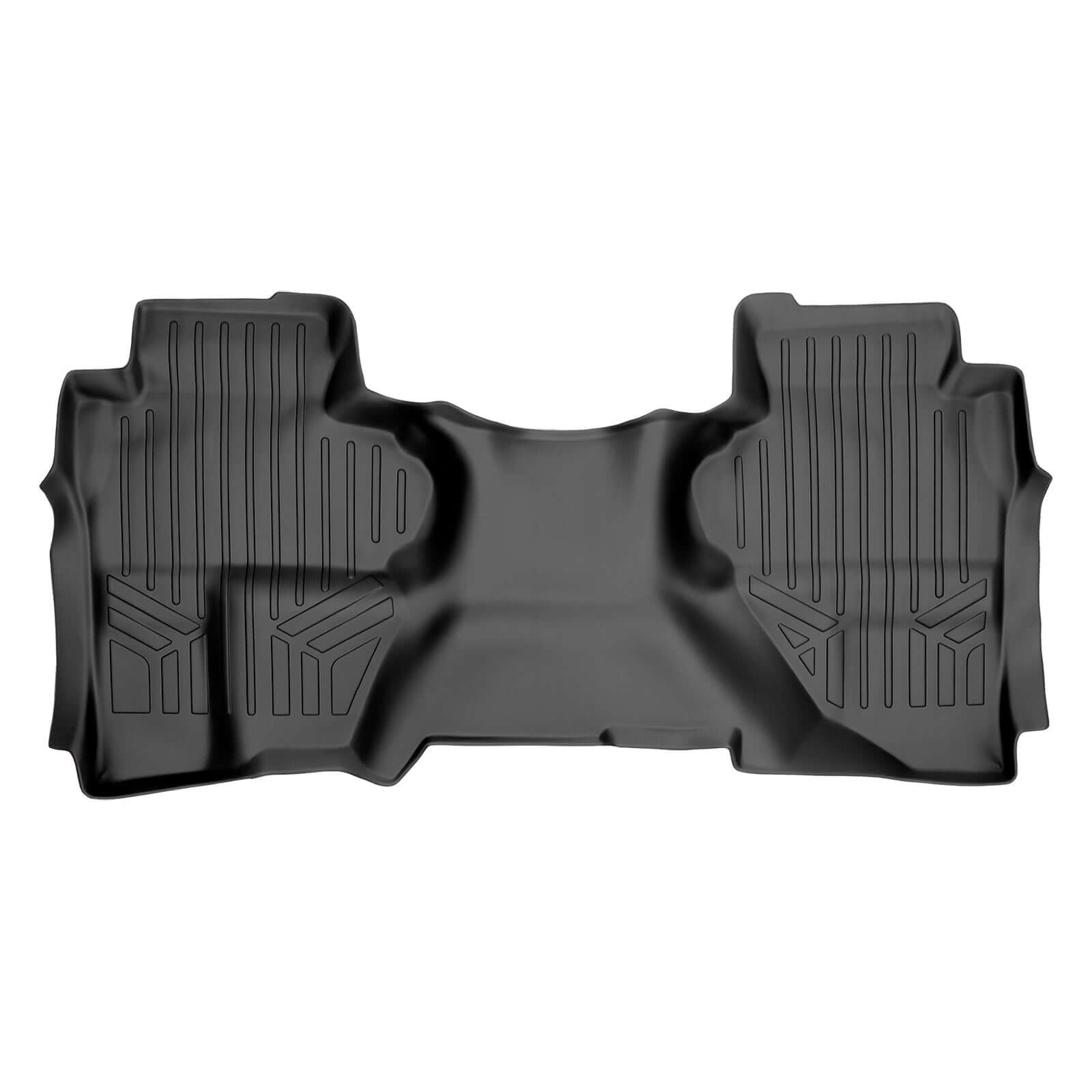 SMARTLINER Custom Fit Floor Liners For Double Cab 2019 Chevy Silverado 1500 LD (Bucket)