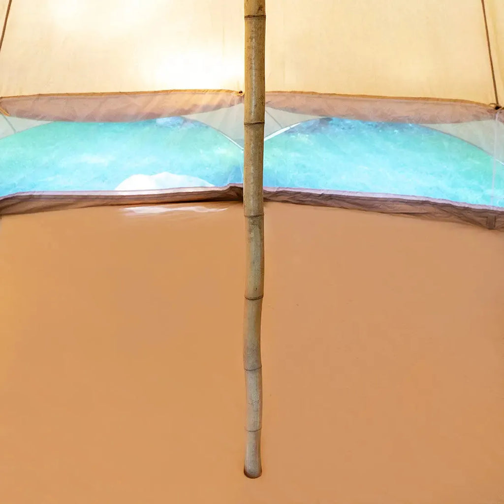 Boutique Camping Replacement Bell Tent Bamboo Centre Pole