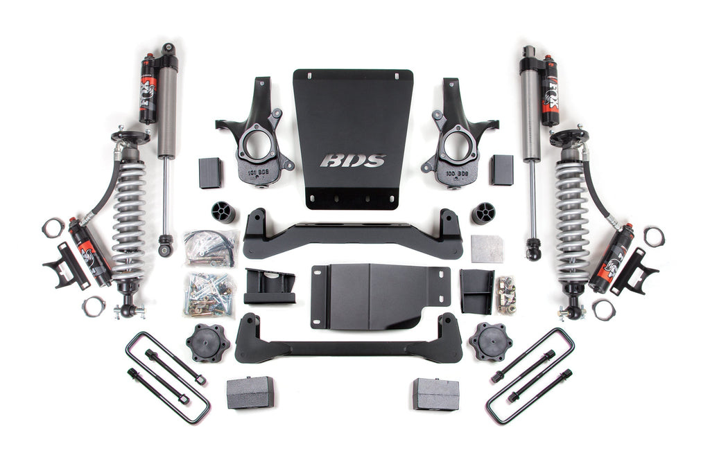 4 Inch Lift Kit | FOX Performance Elite Coil-Over | Chevy Silverado or GMC Sierra 1500 (07-13) 4WD