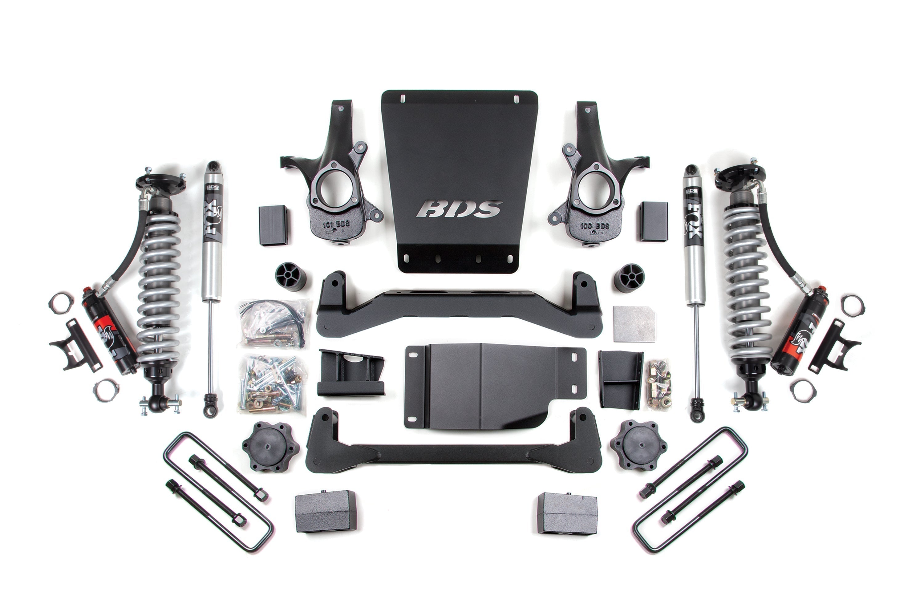 4 Inch Lift Kit | FOX Performance Elite Coil-Over | Chevy Silverado or GMC Sierra 1500 (07-13) 4WD