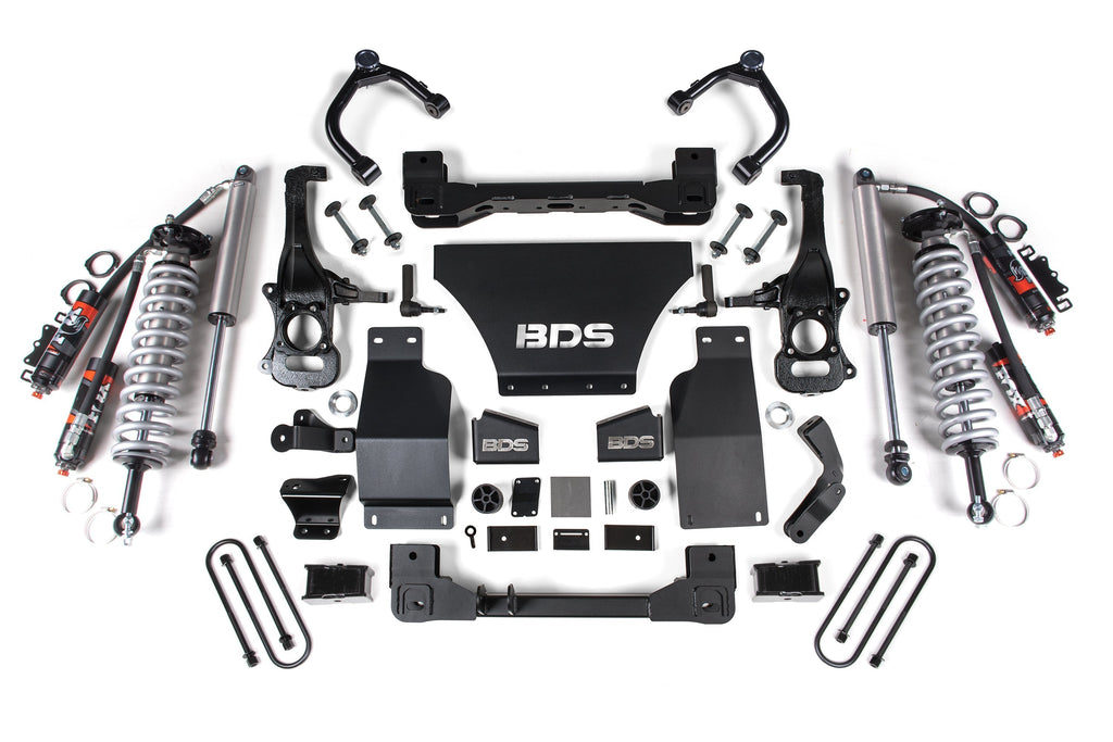 4 Inch Lift Kit | FOX 2.5 Performance Elite Coil-Over | Chevy Silverado or GMC Sierra 1500 (2025) 4WD | Gas
