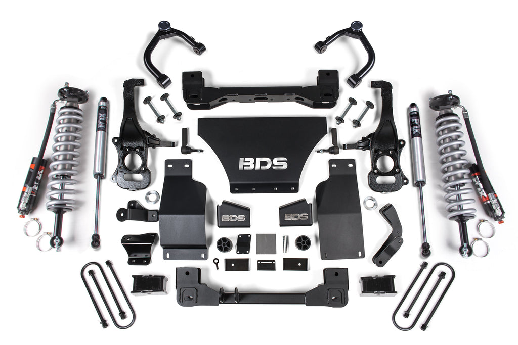 4 Inch Lift Kit | FOX 2.5 Performance Elite Coil-Over | Chevy Silverado or GMC Sierra 1500 (2025) 4WD | Gas