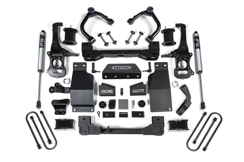 4 Inch Lift Kit | Chevy Silverado or GMC Sierra 1500 (2025) 4WD | Diesel