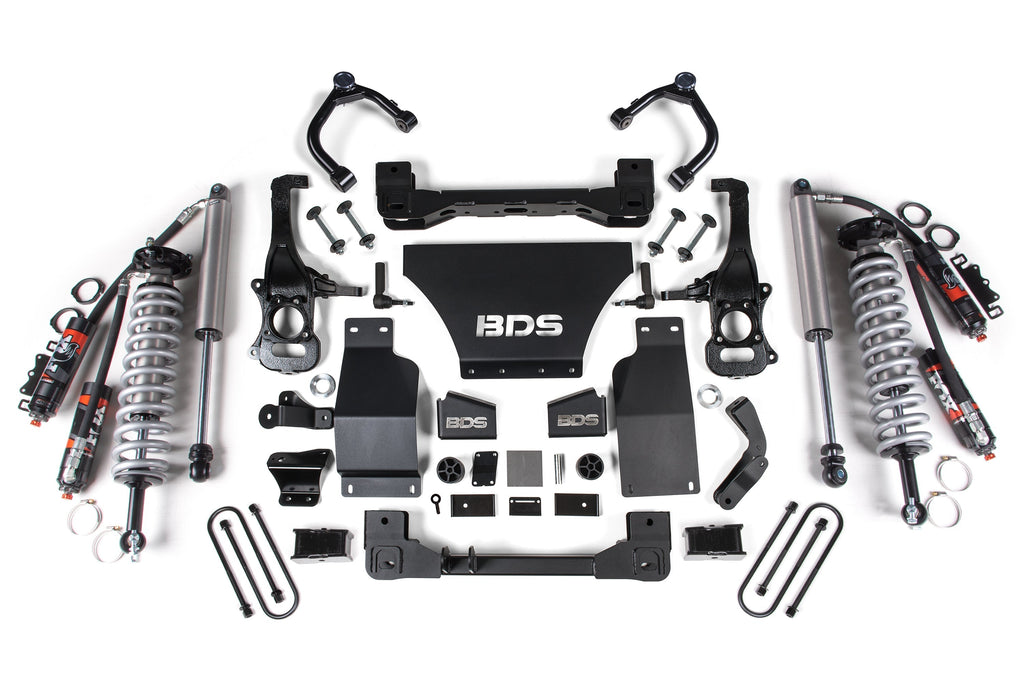2.5 Inch Lift Kit | FOX 2.5 Performance Elite Coil-Over | Chevy Trail Boss or GMC AT4 1500 (2025) 4WD | Gas