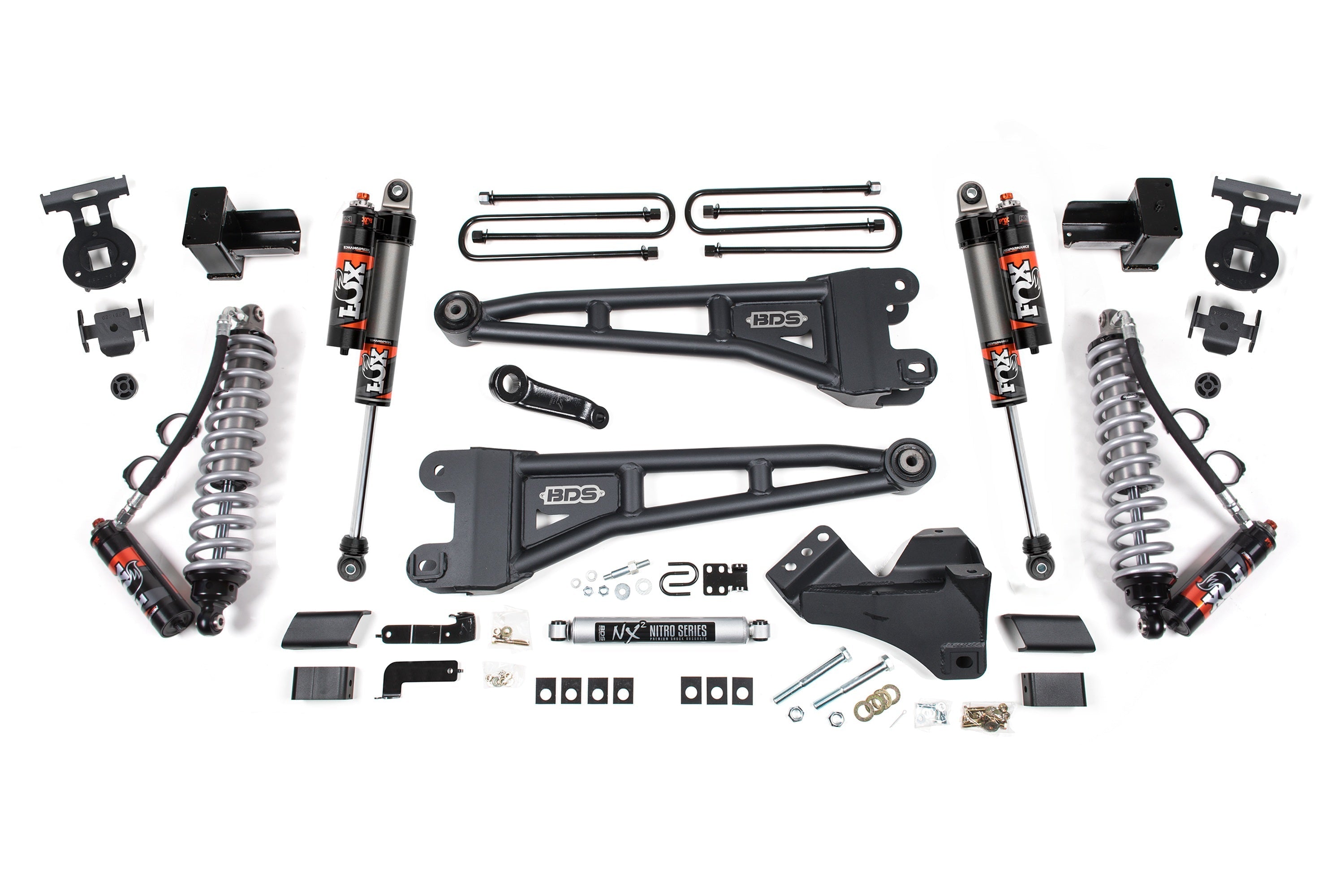 5 Inch Lift Kit w/ Radius Arm | FOX 2.5 Coil-Over Conversion - Performance Elite | Ford F250/F350 Super Duty (23-25) 4WD | Diesel