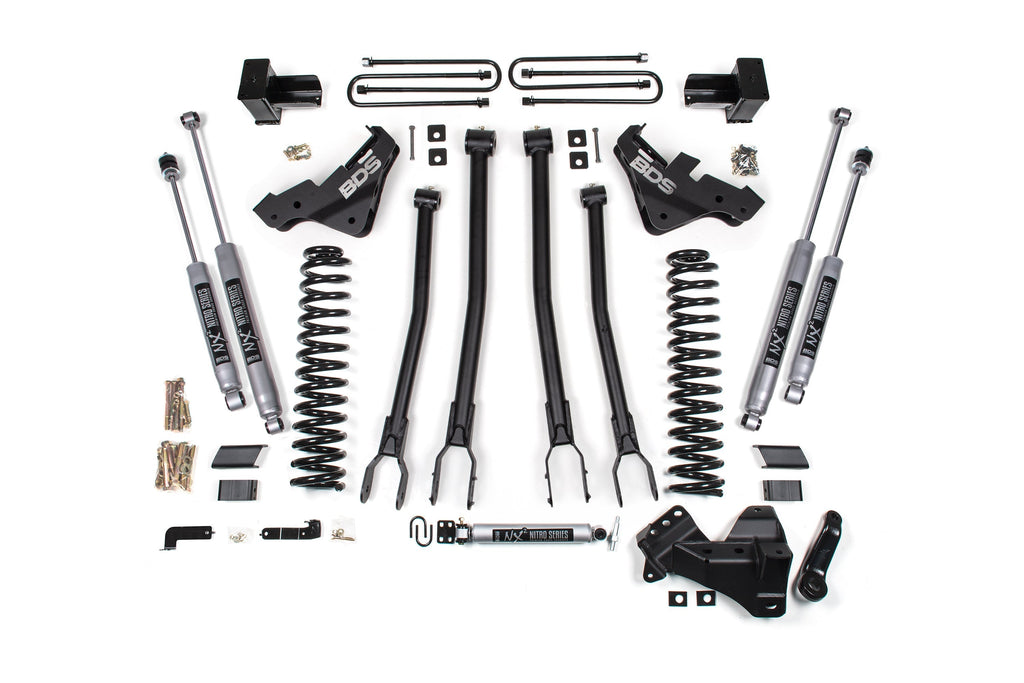 5 Inch Lift Kit w/ 4-Link | Ford F350 Super Duty DRW (23-25) 4WD | Diesel