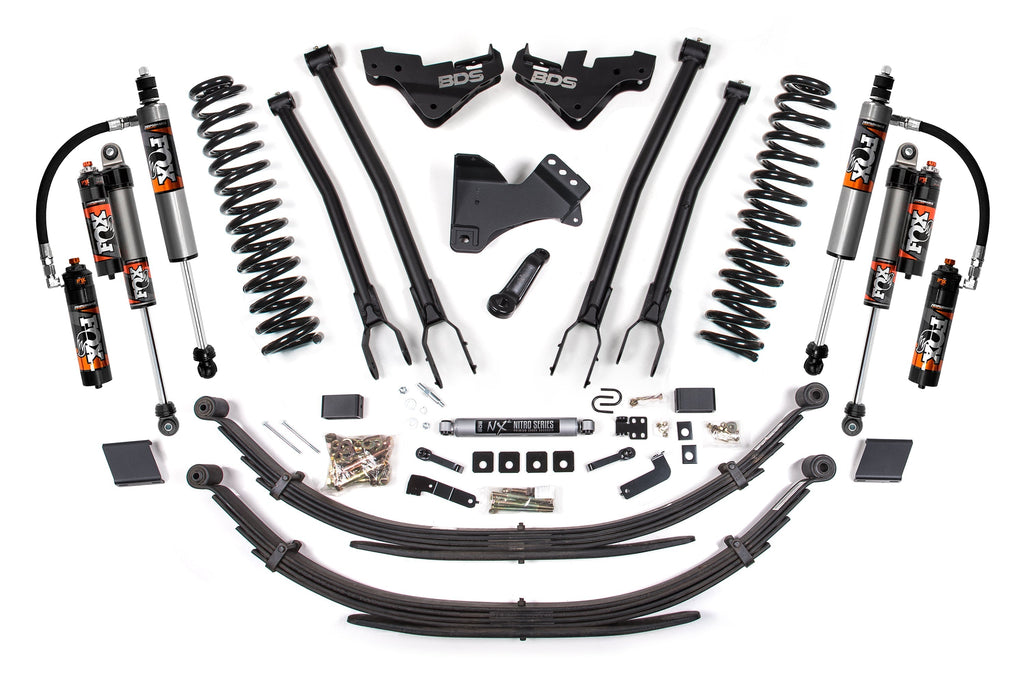 5 Inch Lift Kit w/ 4-Link | Ford F250/F350 Super Duty (23-25) 4WD | Diesel