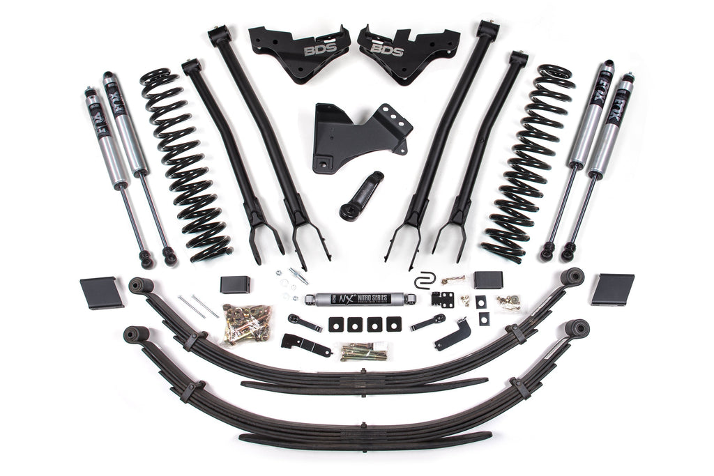 5 Inch Lift Kit w/ 4-Link | Ford F250/F350 Super Duty (23-25) 4WD | Diesel