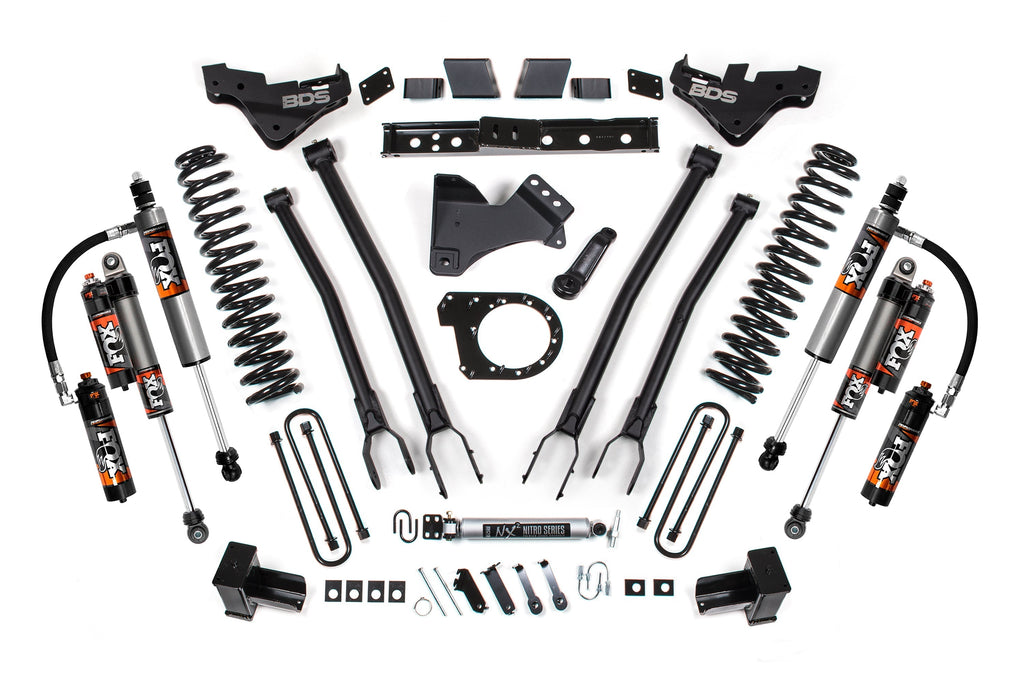 7 Inch Lift Kit w/ 4-Link | Ford F250/F350 Super Duty (23-25) 4WD | Diesel