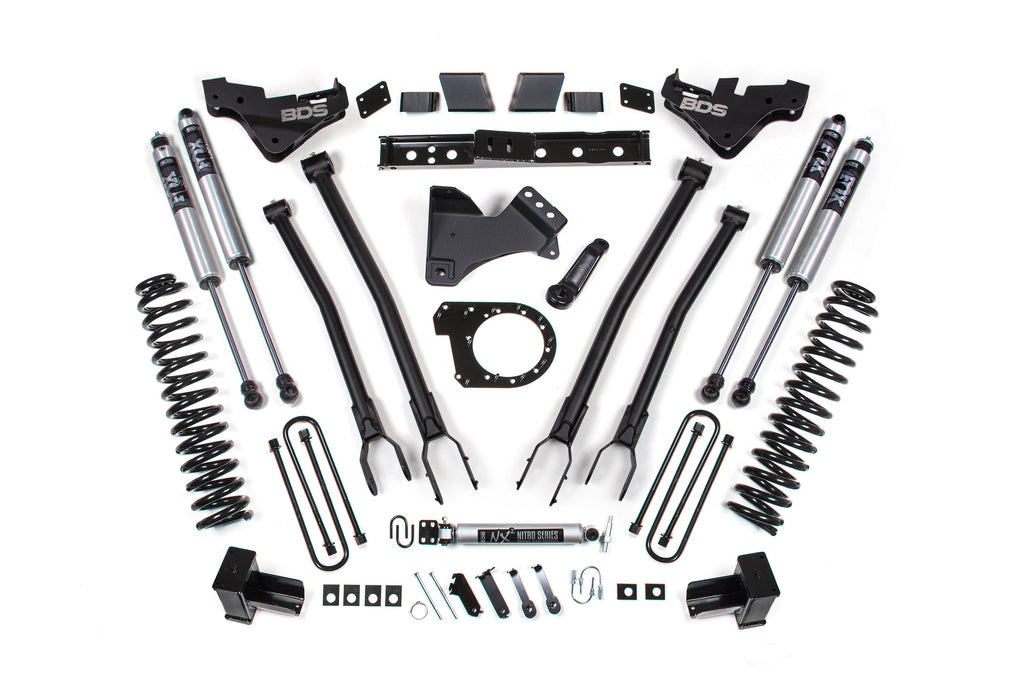 7 Inch Lift Kit w/ 4-Link | Ford F350 Super Duty DRW (23-25) 4WD | Diesel