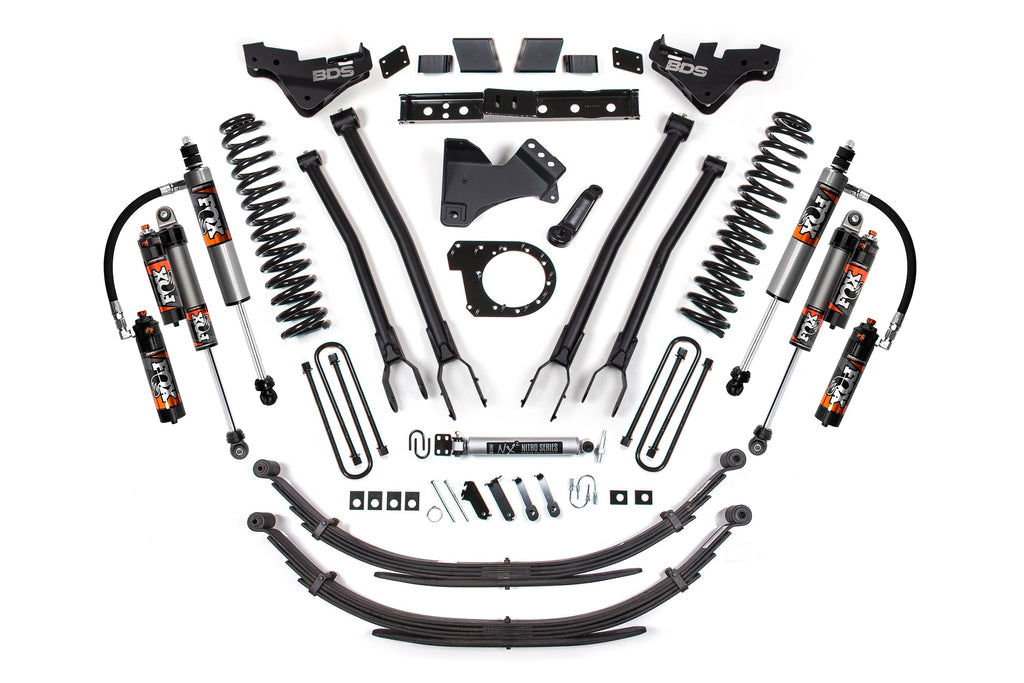 7 Inch Lift Kit w/ 4-Link | Ford F250/F350 Super Duty (23-25) 4WD | Diesel