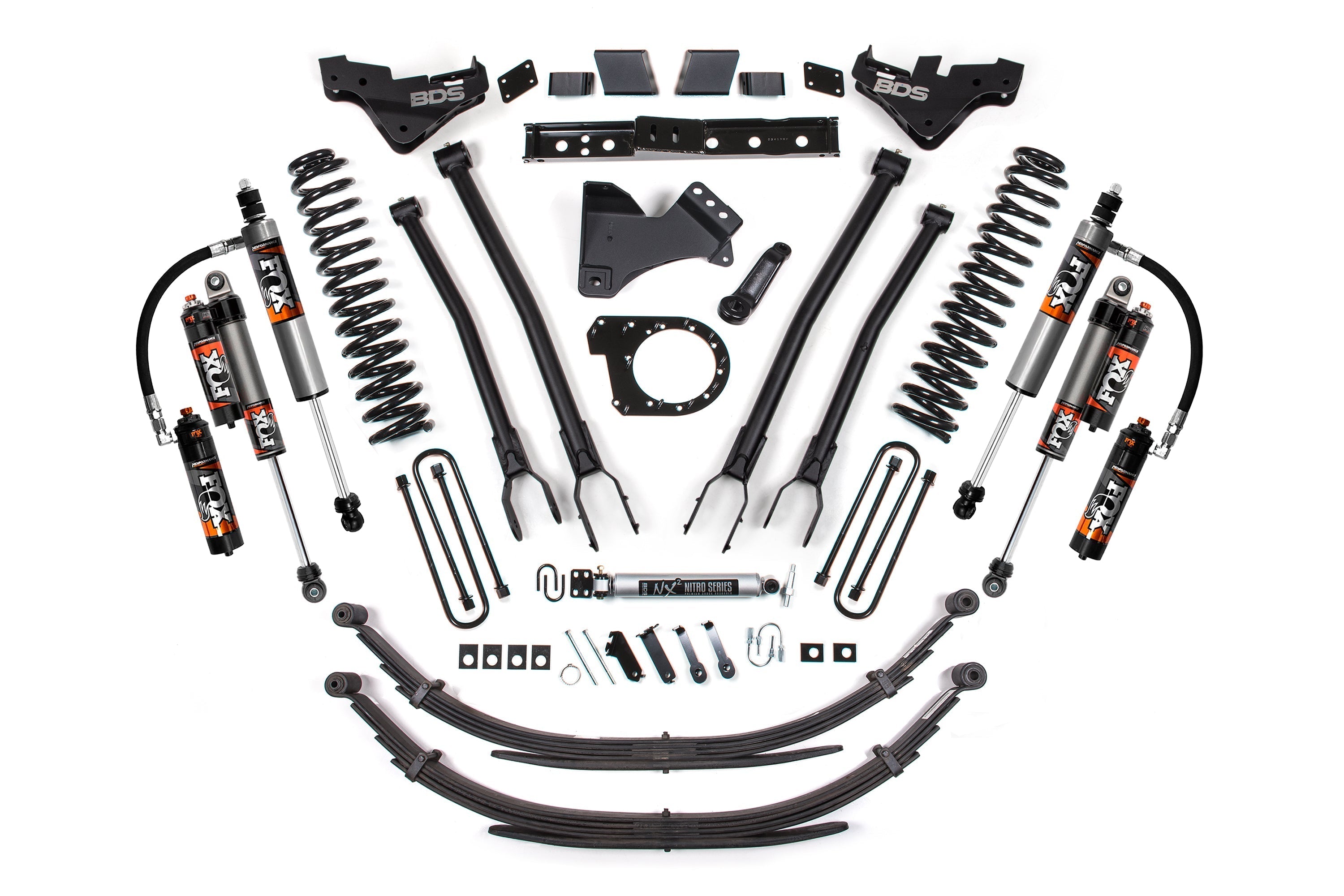 7 Inch Lift Kit w/ 4-Link | Ford F250/F350 Super Duty (23-25) 4WD | Diesel
