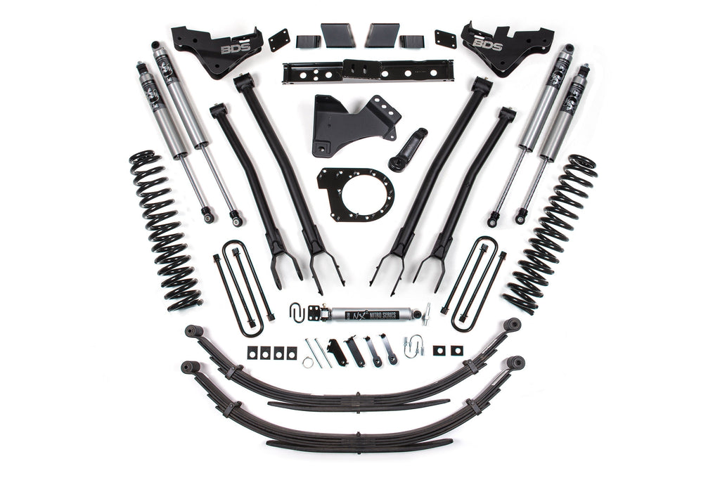7 Inch Lift Kit w/ 4-Link | Ford F250/F350 Super Duty (23-25) 4WD | Diesel