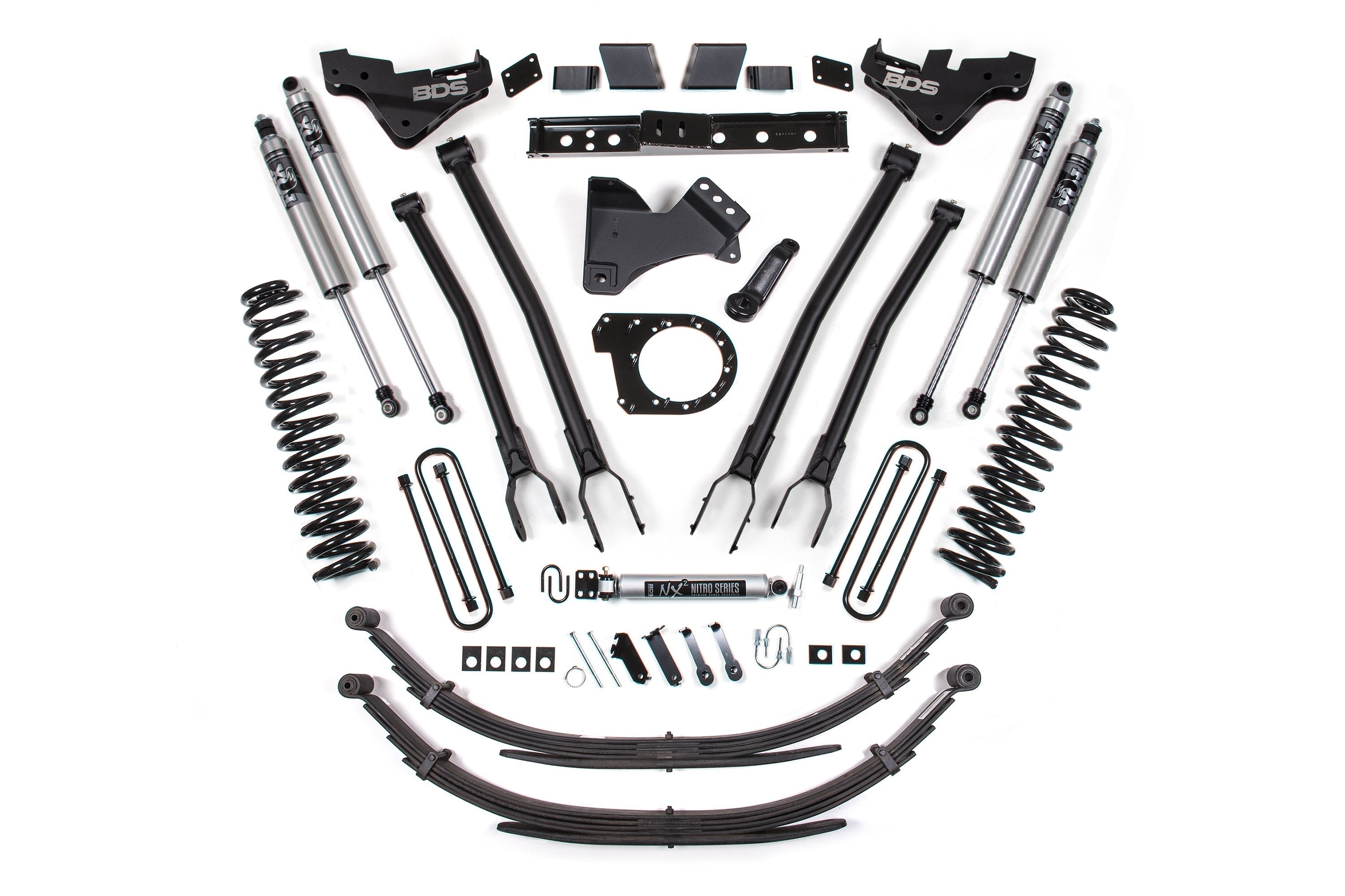 7 Inch Lift Kit w/ 4-Link | Ford F250/F350 Super Duty (23-25) 4WD | Diesel