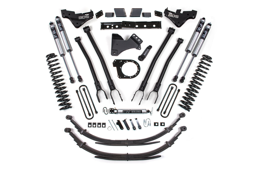 7 Inch Lift Kit w/ 4-Link | Ford F250/F350 Super Duty (23-25) 4WD | Diesel
