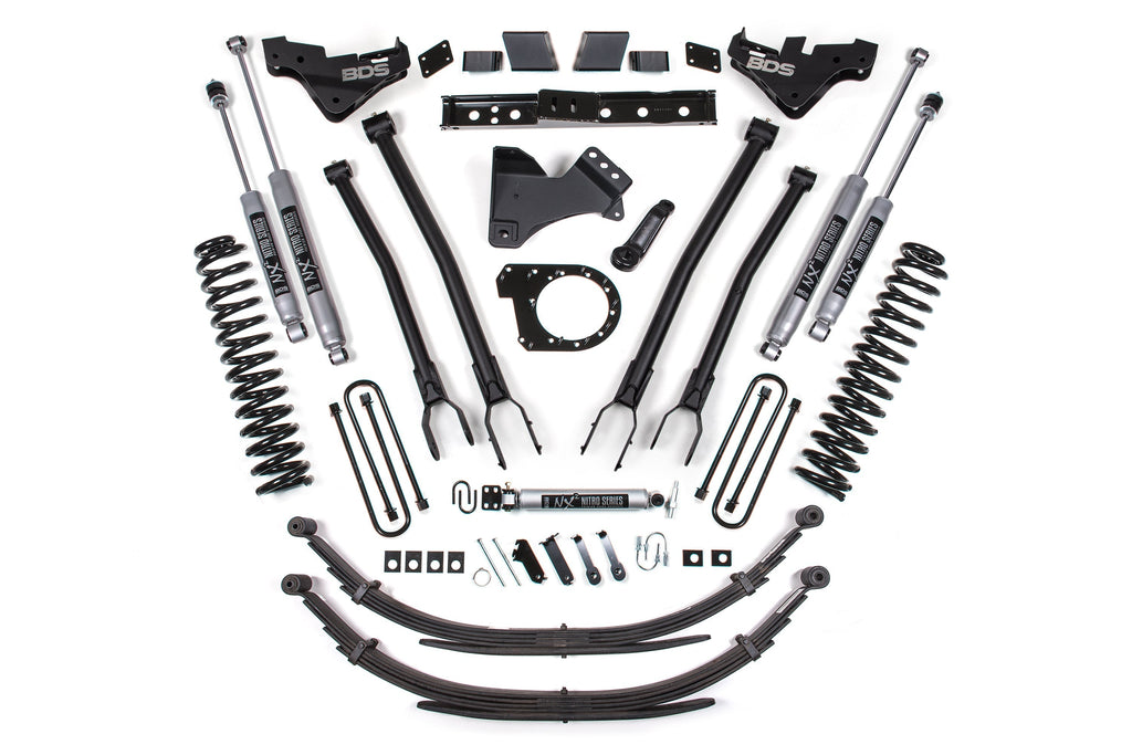 7 Inch Lift Kit w/ 4-Link | Ford F250/F350 Super Duty (23-25) 4WD | Diesel