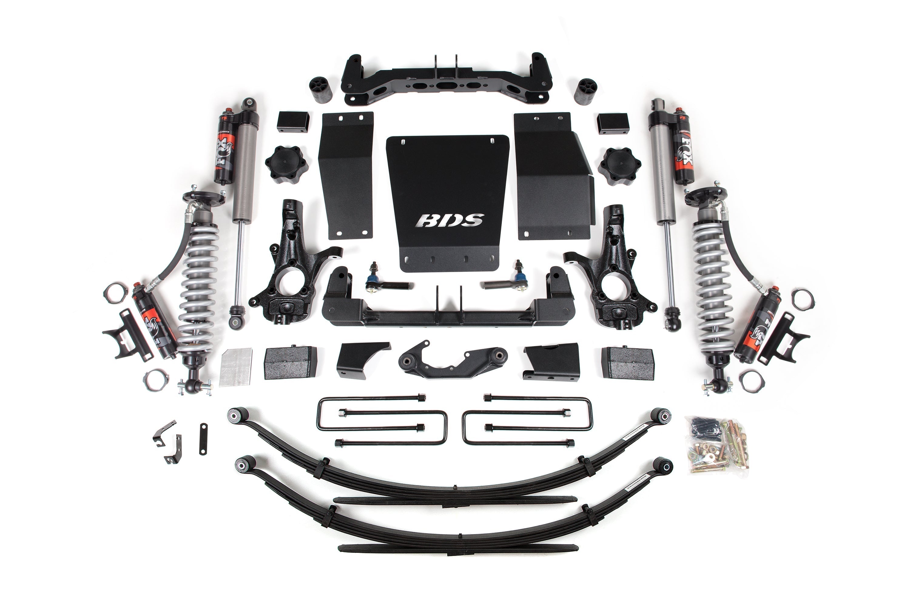 4 Inch Lift Kit | FOX 2.5 Performance Elite Coil-Over | Chevy Silverado or GMC Sierra 1500 (14-18) 4WD