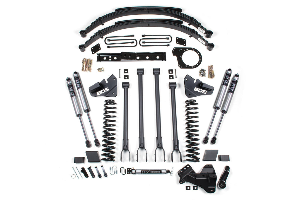 6 Inch Lift Kit | 4-Link Conversion | Ford F250/F350 Super Duty (17-19) 4WD | Diesel