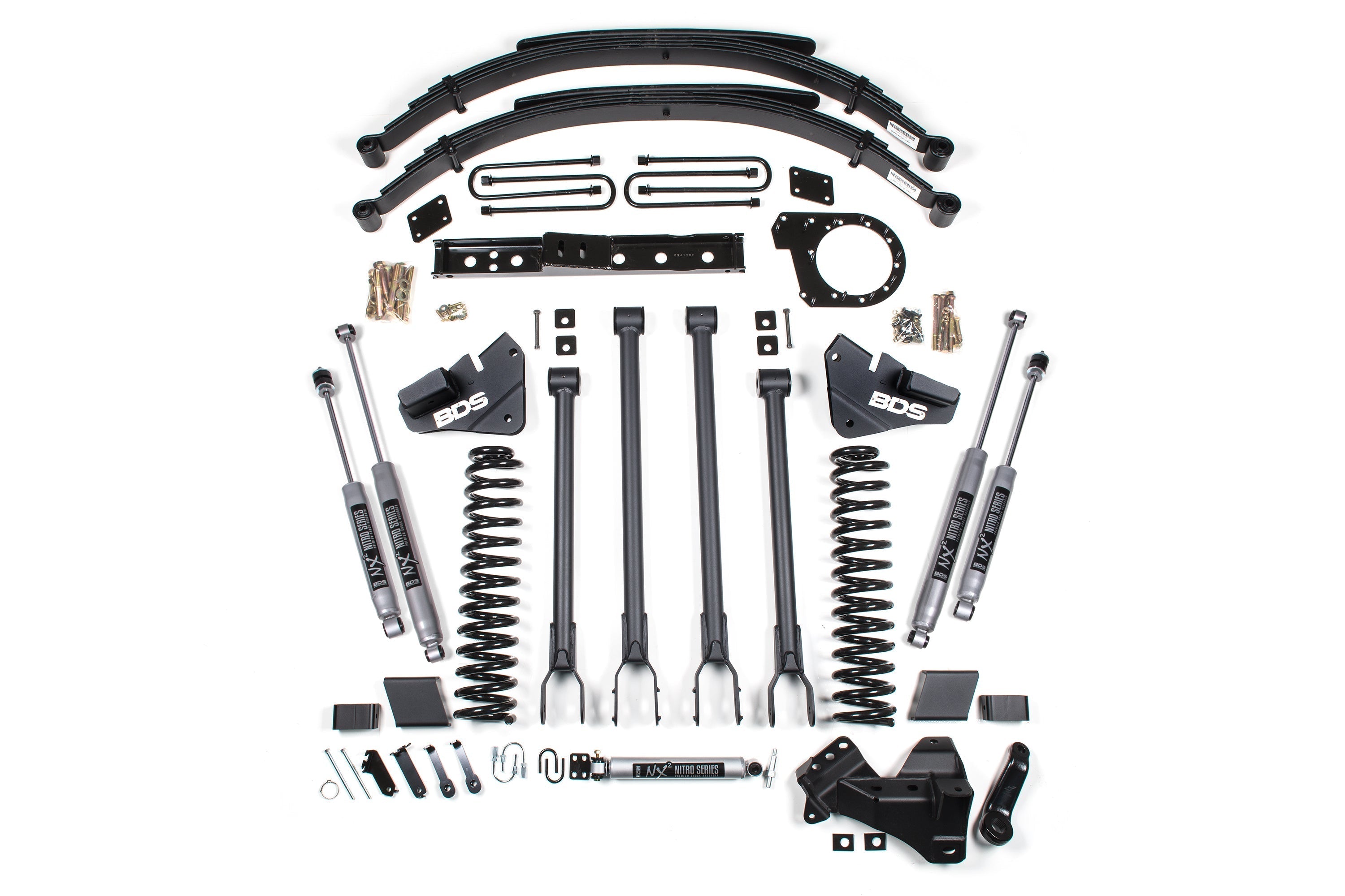 6 Inch Lift Kit | 4-Link Conversion | Ford F250/F350 Super Duty (17-19) 4WD | Diesel