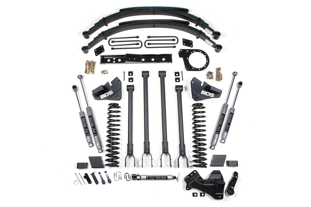 6 Inch Lift Kit | 4-Link Conversion | Ford F250/F350 Super Duty (17-19) 4WD | Diesel
