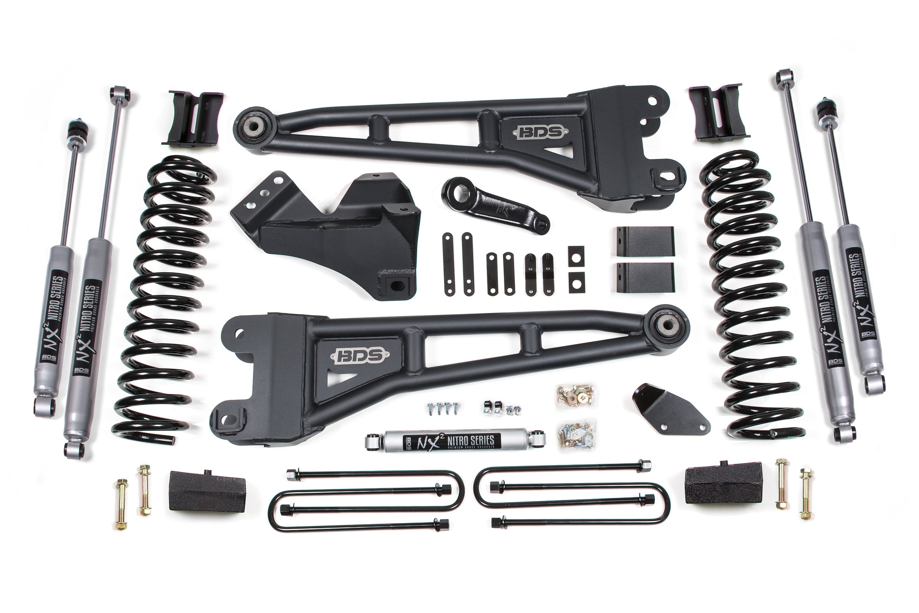 4 Inch Lift Kit w/ Radius Arm | Ford F250/F350 Super Duty (05-07) 4WD | Gas