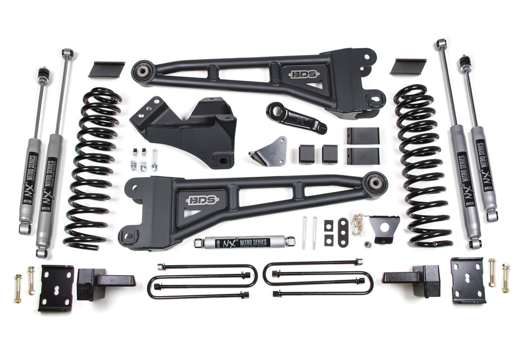 6 Inch Lift Kit w/ Radius Arm | Ford F250/F350 Super Duty (05-07) 4WD | Gas