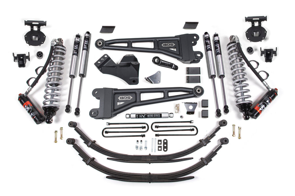 6 Inch Lift Kit w/ Radius Arm | FOX 2.5 Performance Elite Coil-Over Conversion | Ford F250/F350 Super Duty (08-10) 4WD | Diesel