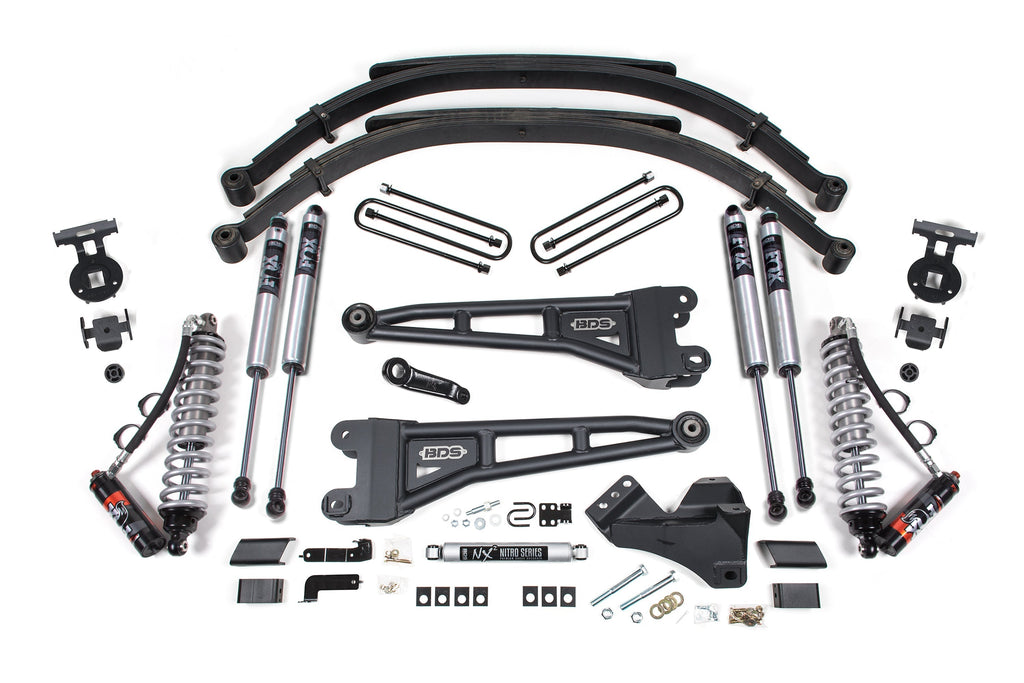5 Inch Lift Kit w/ Radius Arm | FOX 2.5 Coil-Over Conversion - Performance Elite | Ford F250/F350 Super Duty (23-25) 4WD | Diesel