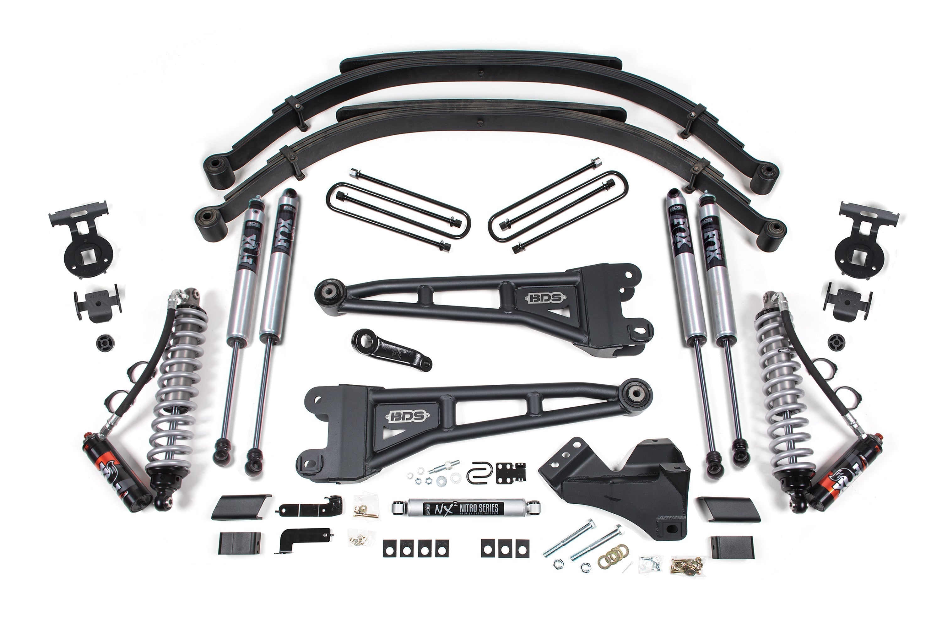 5 Inch Lift Kit w/ Radius Arm | FOX 2.5 Coil-Over Conversion - Performance Elite | Ford F250/F350 Super Duty (23-25) 4WD | Diesel