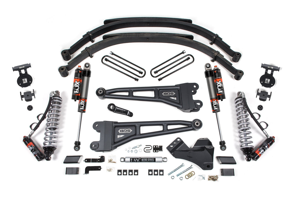 5 Inch Lift Kit w/ Radius Arm | FOX 2.5 Coil-Over Conversion - Performance Elite | Ford F250/F350 Super Duty (23-25) 4WD | Diesel