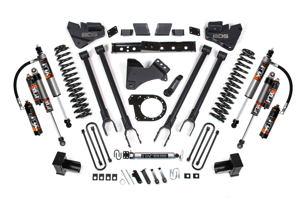 6 Inch Lift Kit w/ 4-Link | Ford F350 Super Duty DRW (20-22) 4WD | Diesel