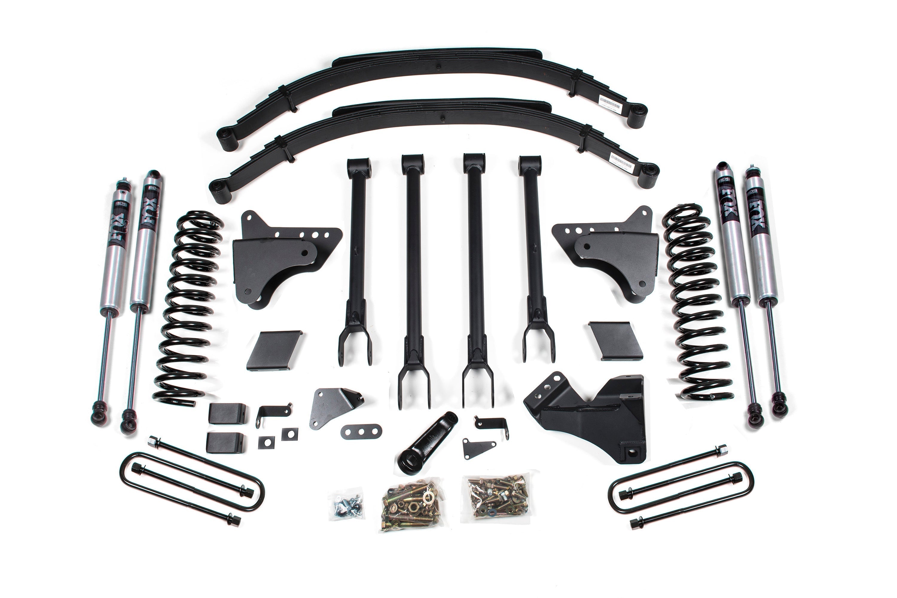 6 Inch Lift Kit w/ 4-Link | Ford F250/F350 Super Duty (05-07) 4WD | Gas