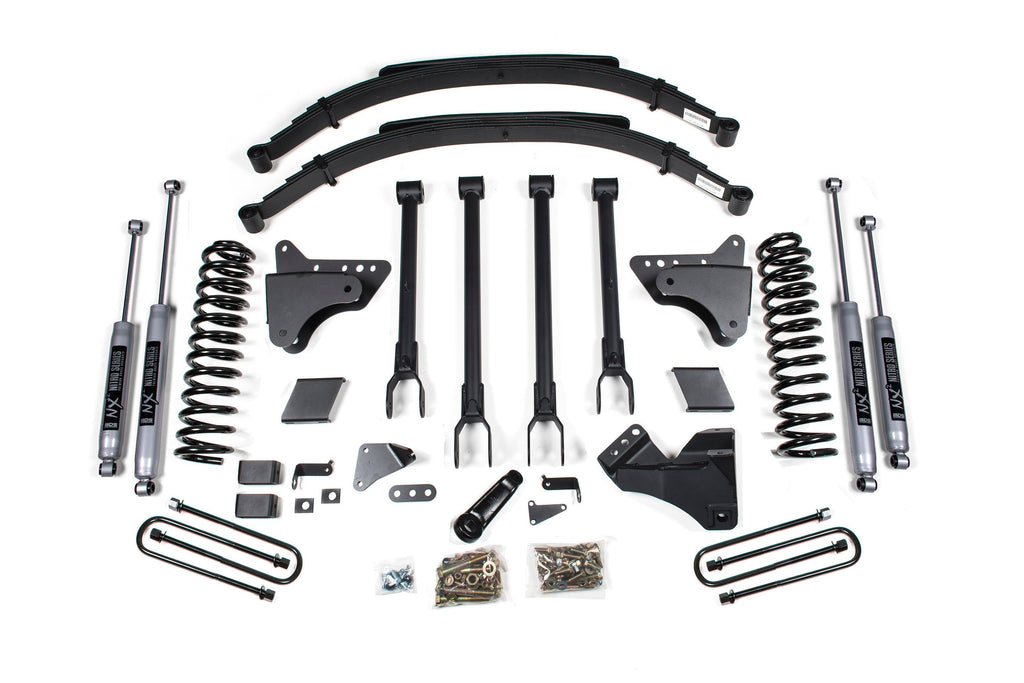 6 Inch Lift Kit w/ 4-Link | Ford F250/F350 Super Duty (08-10) 4WD | Gas