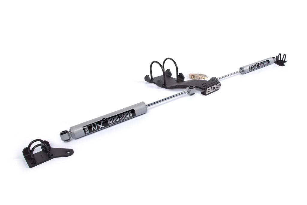 Dual Steering Stabilizer Kit w/ NX2 Shocks | Ford F250/F350 Super Duty (05-16) 4WD