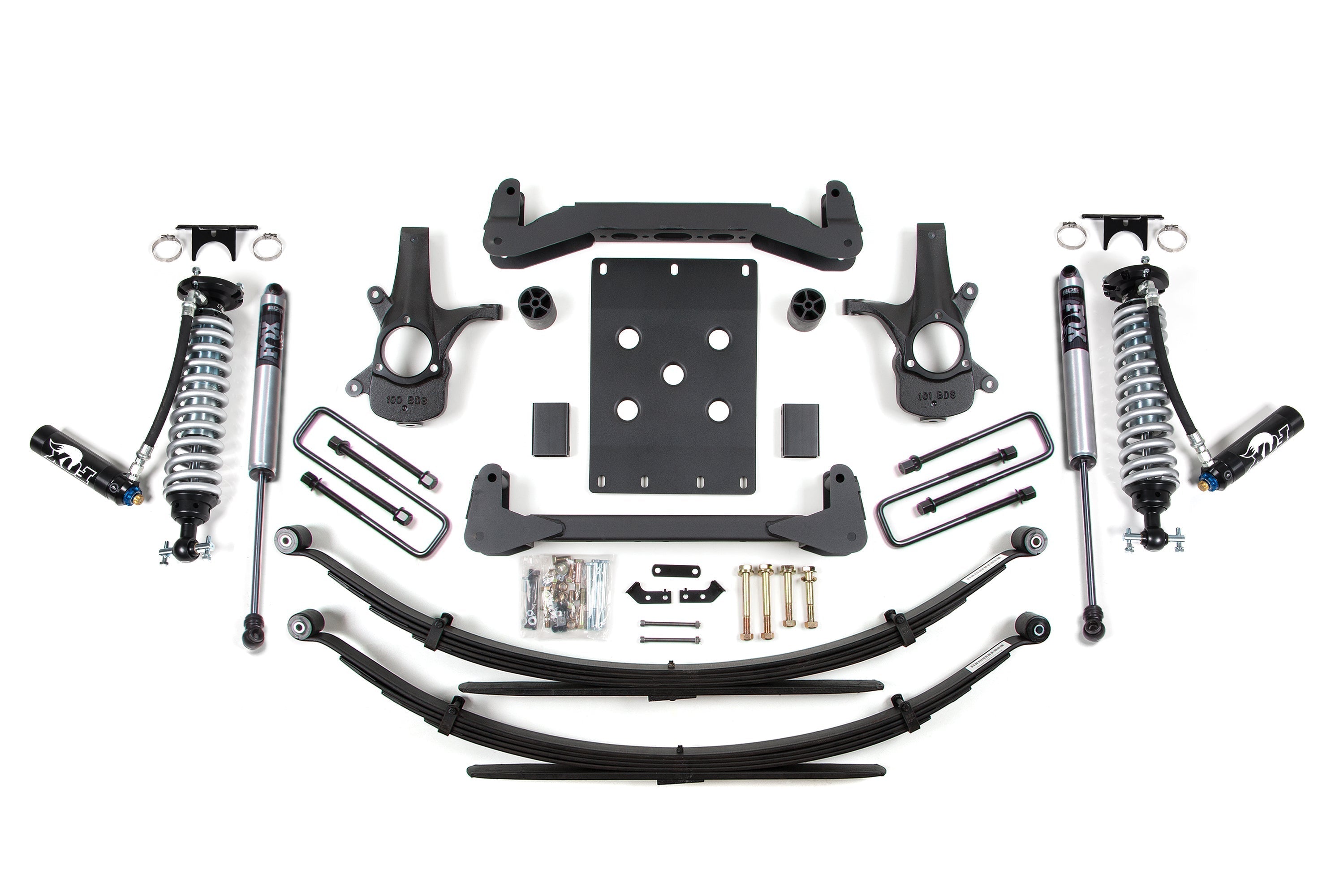 4 Inch Lift Kit | FOX 2.5 Coil-Over | Chevy Silverado or GMC Sierra 1500 (07-13) 2WD