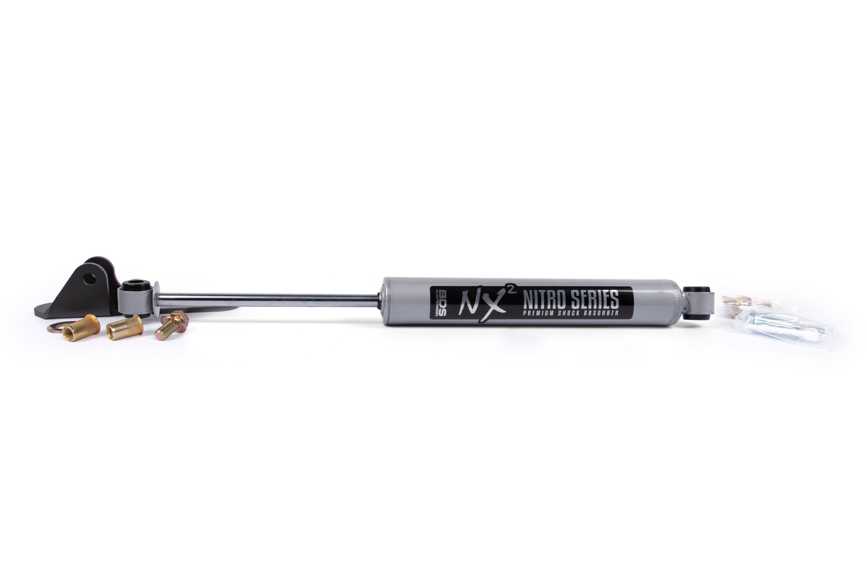 Single Steering Stabilizer Kit w/ NX2 Shock | Chevy Silverado & GMC Sierra 2500/3500HD (16-25) 4WD
