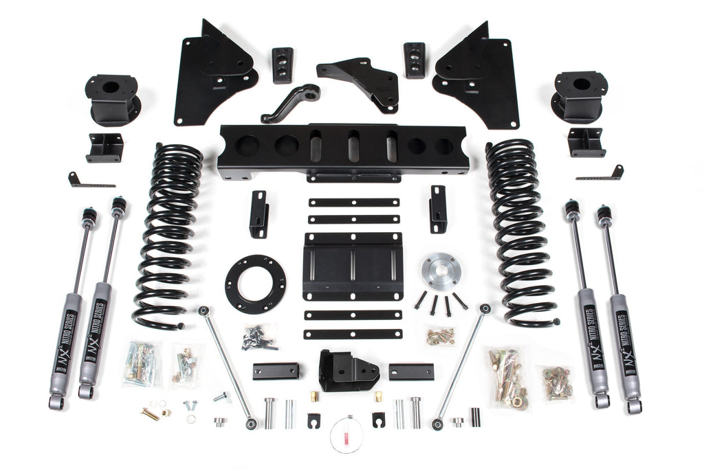 5.5 Inch Lift Kit w/ 4-Link | Ram 2500 w/ Rear Air Ride (14-18) 4WD | Gas