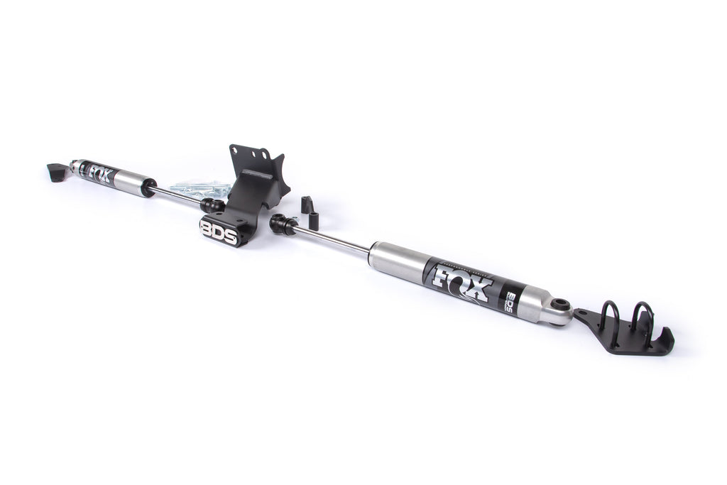 Dual Steering Stabilizer Kit w/ FOX 2.0 Performance Shocks | T-Style Steering | Ram 2500 (19-25) and 3500 (19-24) 4WD