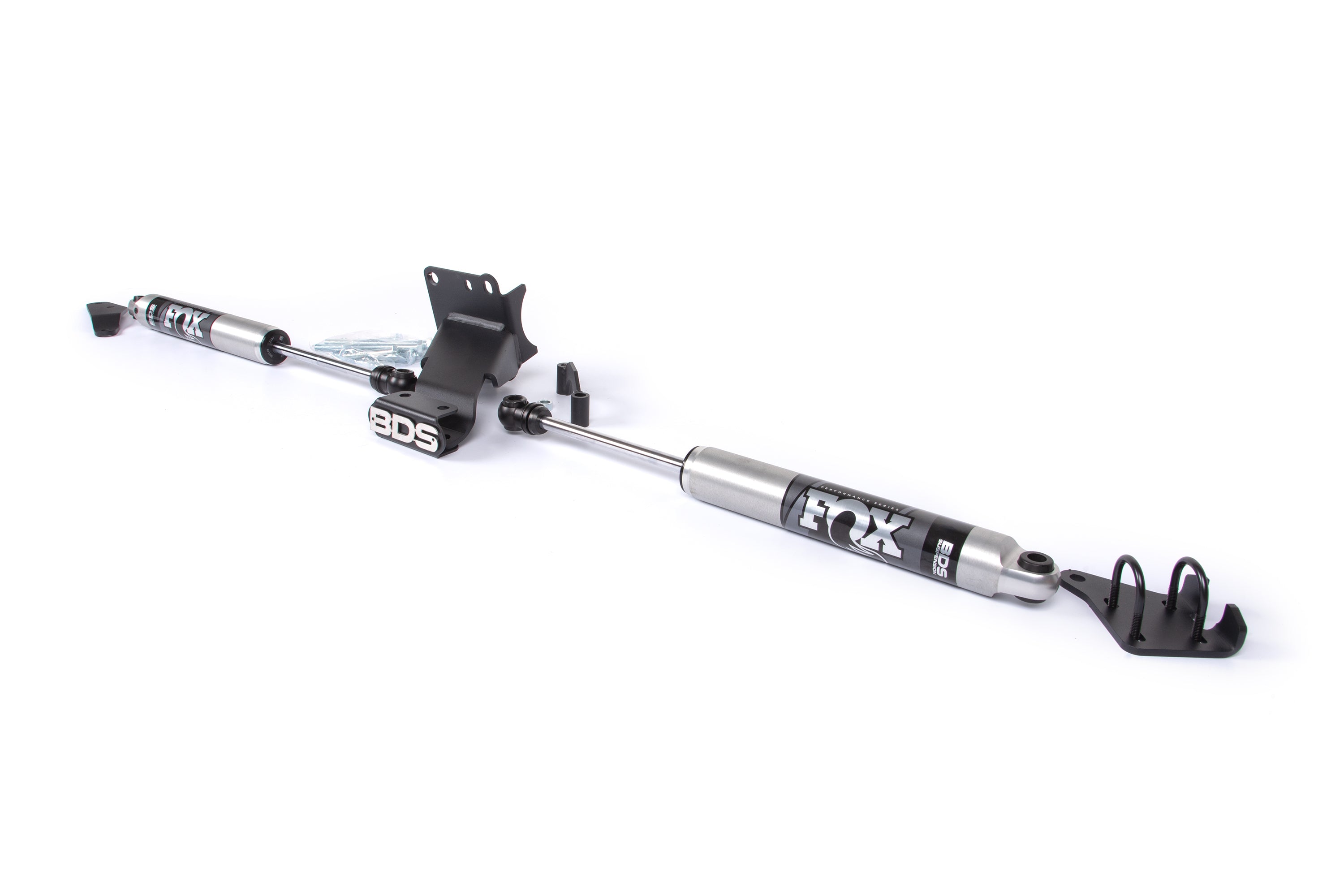 Dual Steering Stabilizer Kit w/ FOX 2.0 Performance Shocks | T-Style Steering | Ram 2500 (19-25) and 3500 (19-24) 4WD