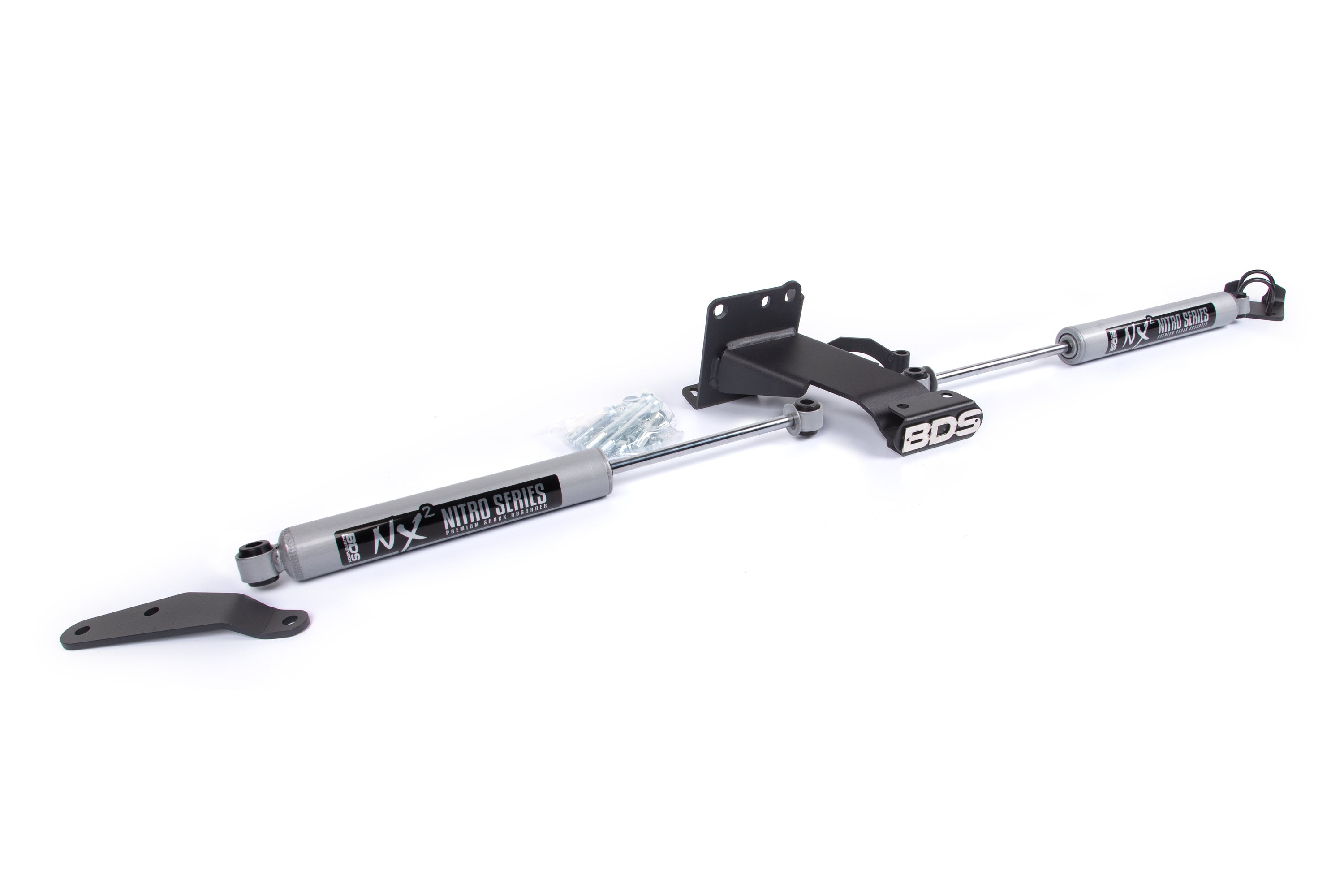 Dual Steering Stabilizer Kit w/ NX2 Shocks | T-Style Steering | Ram 2500 (19-25) and 3500 (19-24) 4WD
