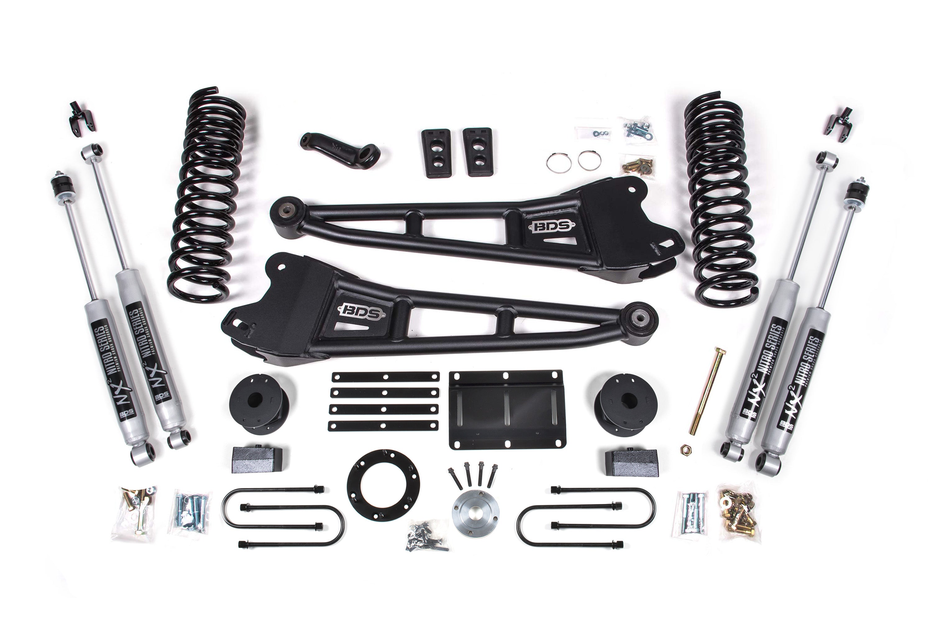 5.5 Inch Lift Kit w/ Radius Arm | Ram 3500 w/ Rear Air Ride (13-18) 4WD | Gas