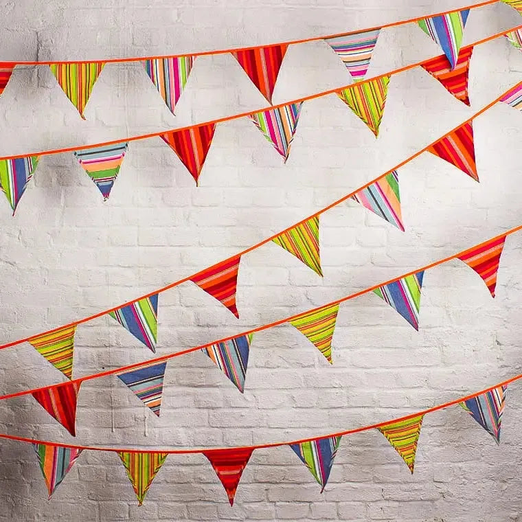 Boutique Camping 5m Cotton Camping Bunting