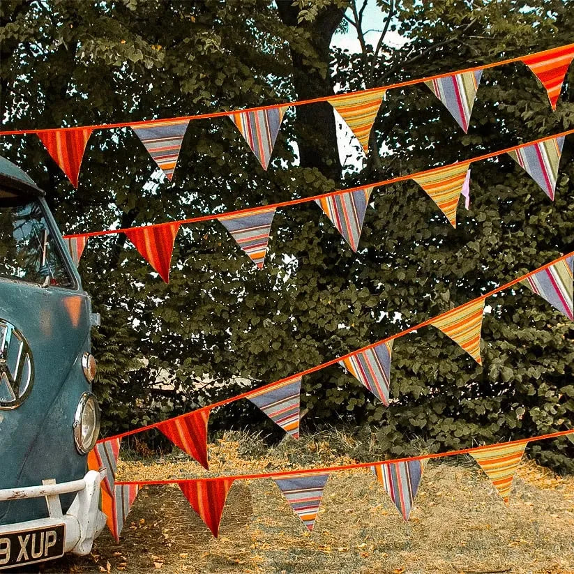 Boutique Camping 5m Cotton Camping Bunting