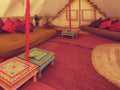 Eco Natural Handloomed Rugs - Burgundy