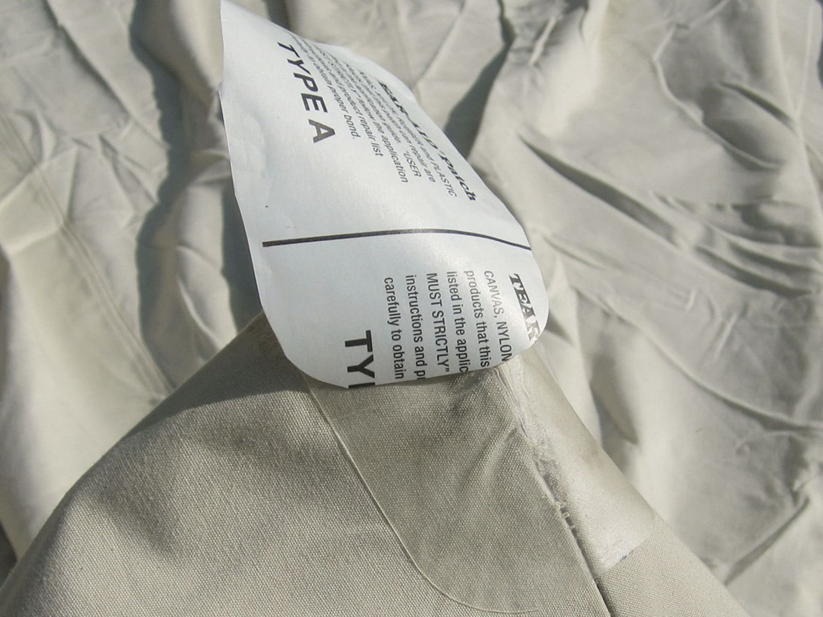 Tear-Aid® Canvas Tent Repair Kit - Type A