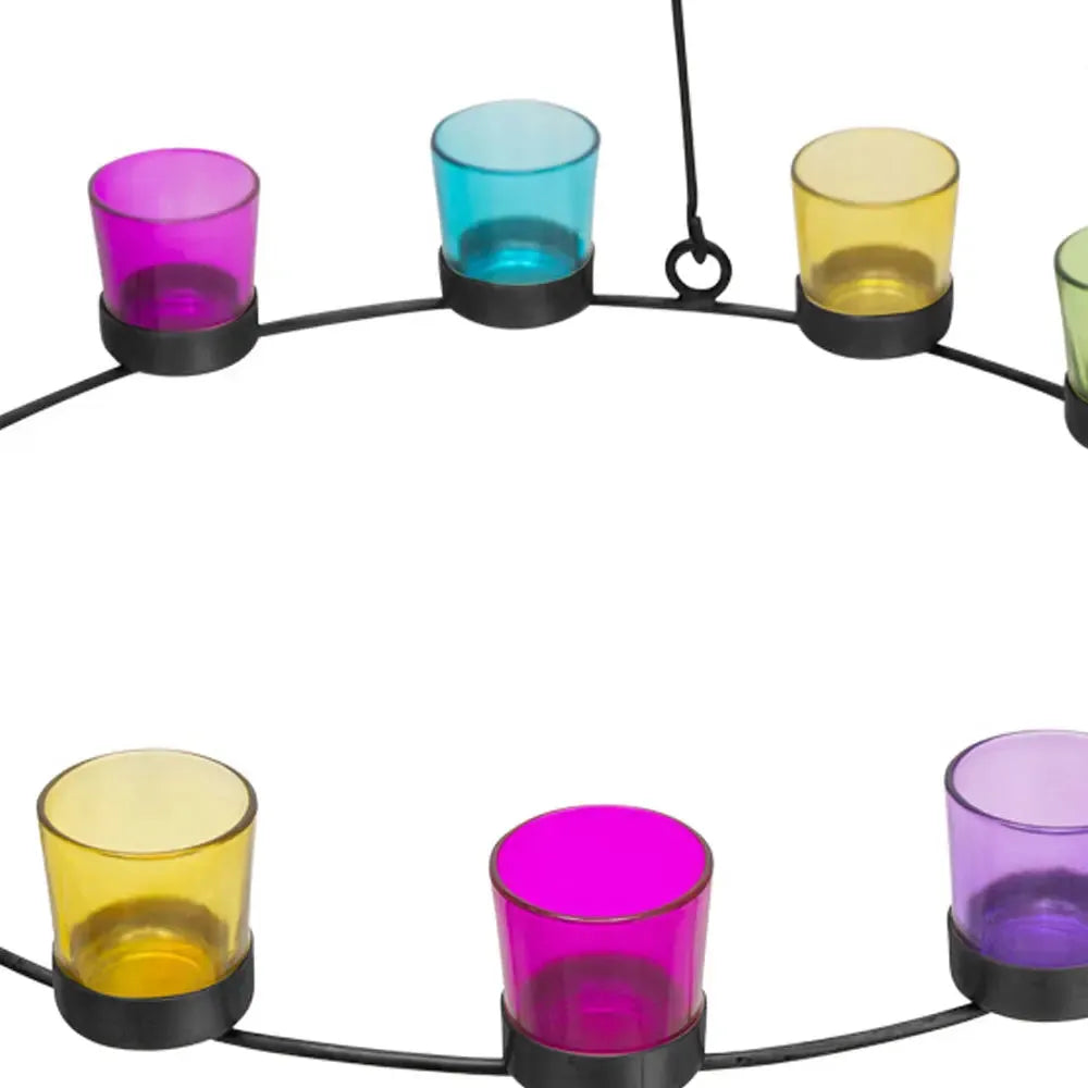 Boutique Camping Bell Tent Tea Light Chandelier
