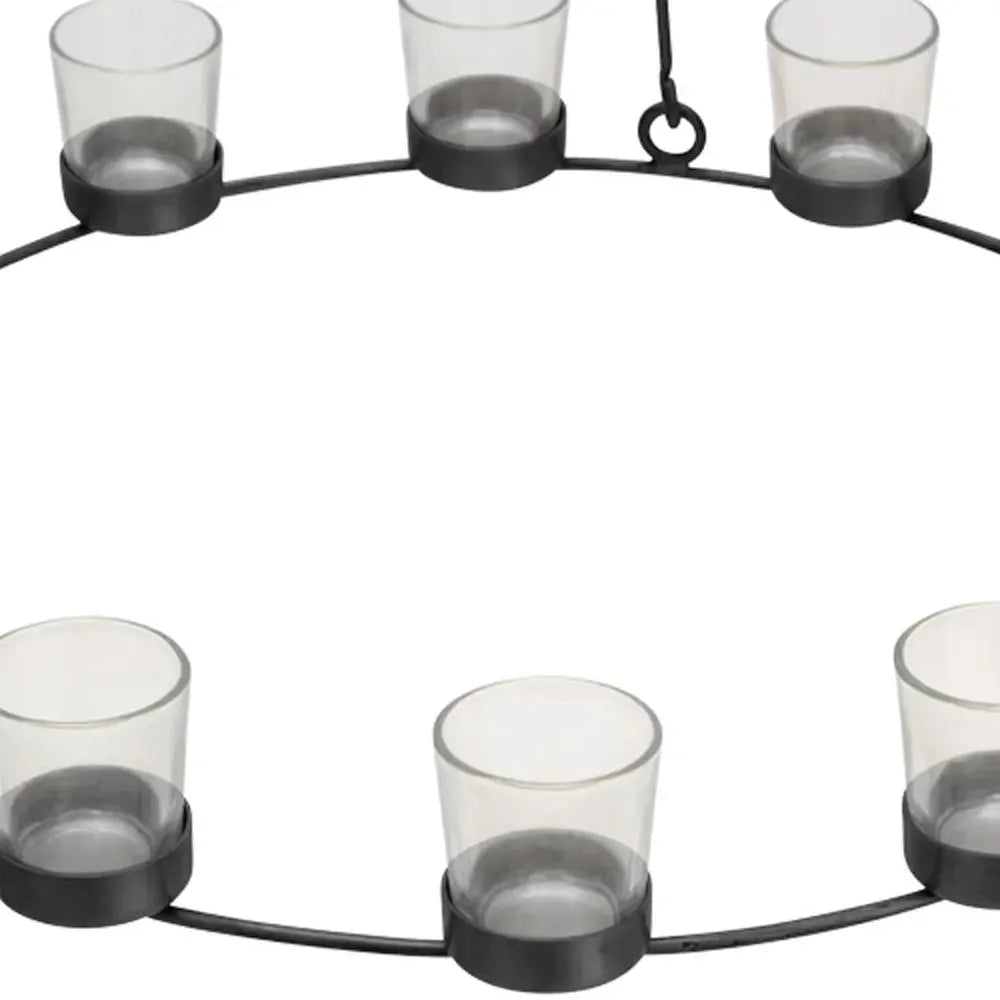 Boutique Camping Bell Tent Tea Light Chandelier