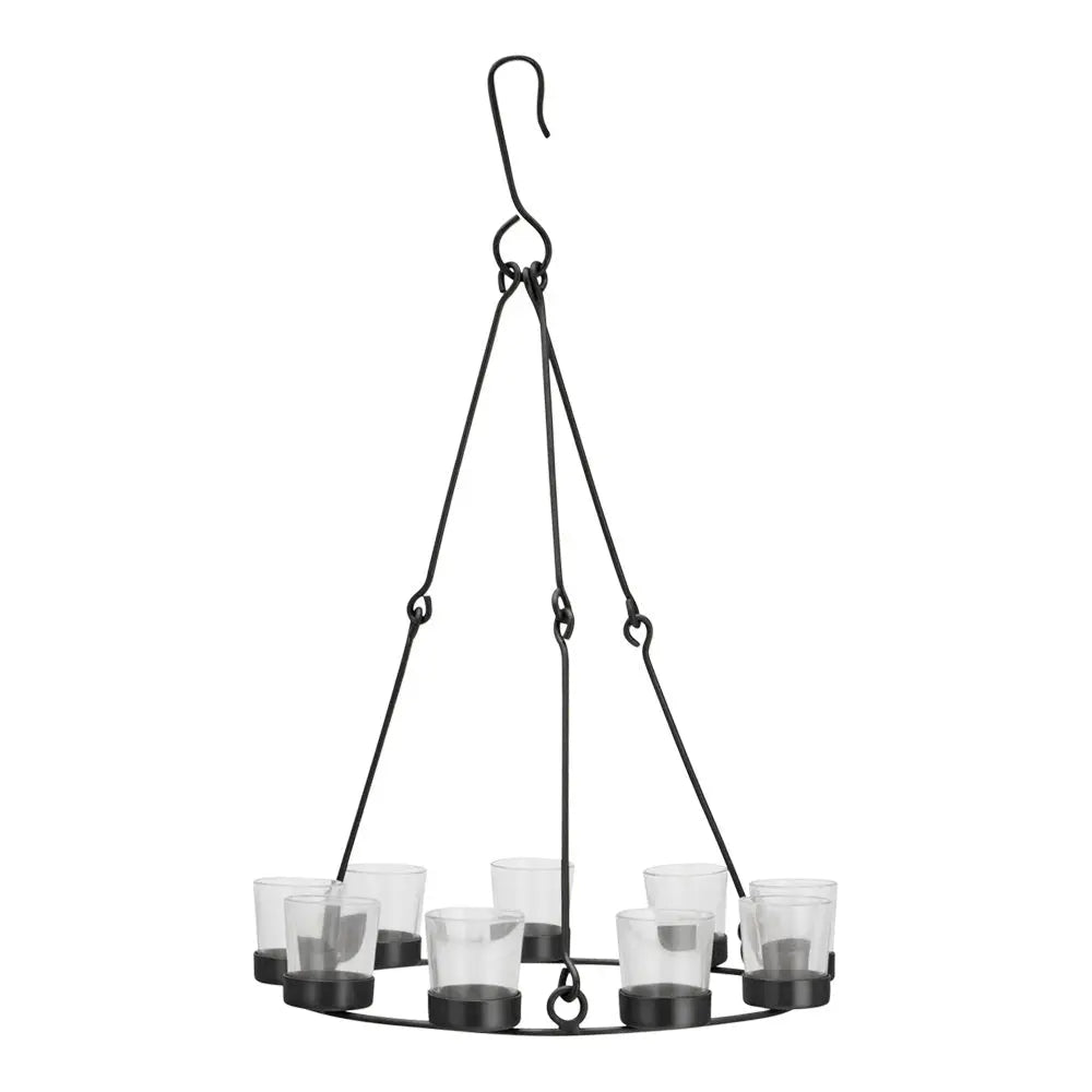 Boutique Camping Bell Tent Tea Light Chandelier