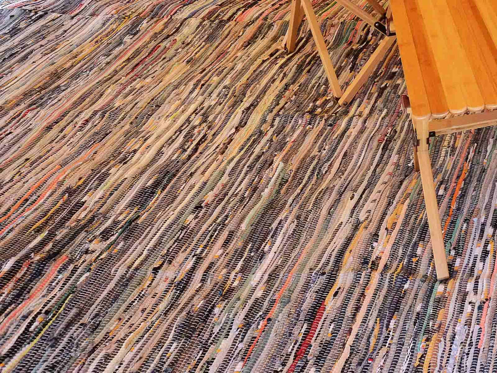 Recycled Cotton Chindi Carpet for 3m Bell Tent