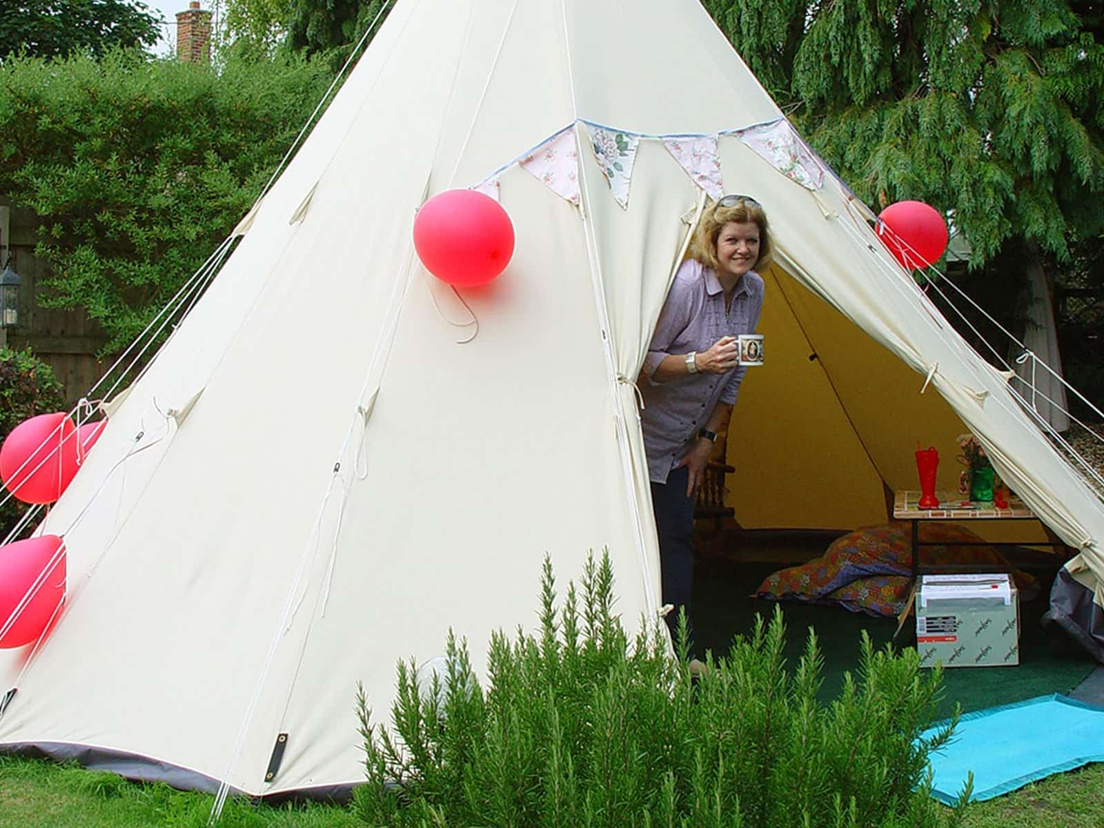 5 metre Ultimate Single Pole Tipi Tent